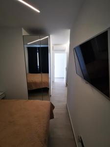 TV a/nebo společenská místnost v ubytování SPA Apartment Vito