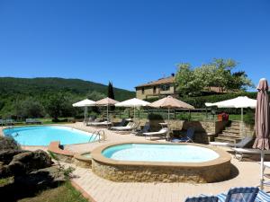 The swimming pool at or close to Agriturismo Apparita