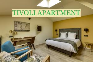 Villa Erizio, a bucolic and urban break客房内的一张或多张床位