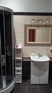 Kúpeľňa v ubytovaní Apartamencik na Doby - Lubin + 5 fotografií