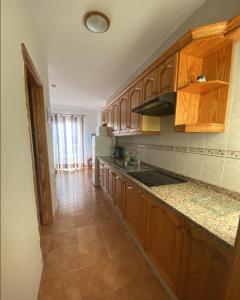 Kuchyň nebo kuchyňský kout v ubytování Ático Los Ángeles Min 3 nights