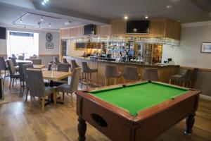 
A pool table at The Inn at Brough

