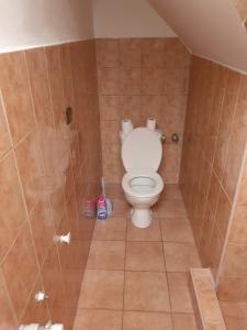 A bathroom at Apartmán v centre mesta