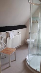 Postel nebo postele na pokoji v ubytování Boulmer Guest House