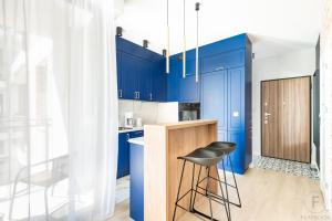 Virtuvė arba virtuvėlė apgyvendinimo įstaigoje Flatbook - City Center Apartments