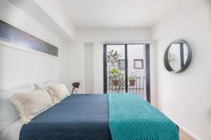 Voodi või voodid majutusasutuse Loft cómodo, seguro y con estilo, en el corazon del Centro Histórico toas