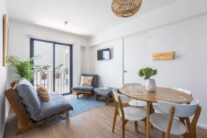 Istumisnurk majutusasutuses Loft cómodo, seguro y con estilo, en el corazon del Centro Histórico