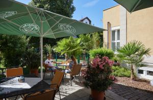 Zahrada ubytování Akzent Hotel Atrium Baden