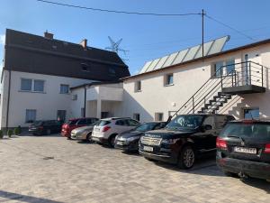 Budynek, w którym mieści się aparthotel