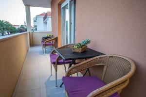 Balkón nebo terasa v ubytování Rooms & Apartments Toni