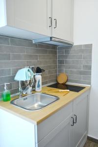 Kuchyňa alebo kuchynka v ubytovaní Kartalia apartment