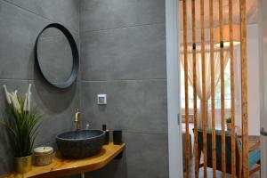 Koupelna v ubytování Kartalia apartment + 37 fotografií