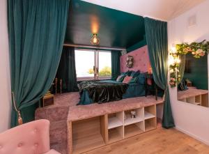 Posezení v ubytování La Rossa Sopot Apartaments