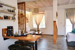 Nápoje v ubytování Kartalia apartment