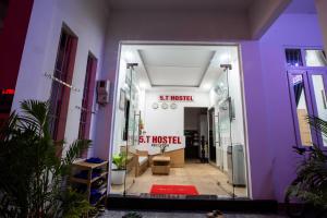Ein Sitzbereich in der Unterkunft 5.T Hostel