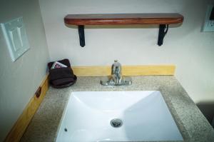 Vannituba majutusasutuses Rustic Hideaway