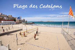 Gallery image of Suite Jacuzzi Privatif Plage Des Catalans in Marseille