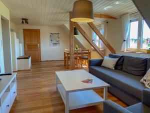 Posezení v ubytování Ferienwohnung Woelfel