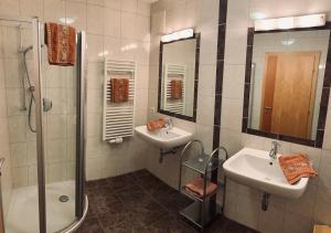 Kúpeľňa v ubytovaní Appartements Samerhof