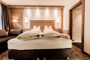 Posteľ alebo postele v izbe v ubytovaní Schönblick Appartements