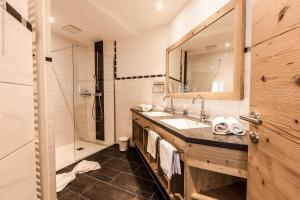 Kúpeľňa v ubytovaní Schönblick Appartements