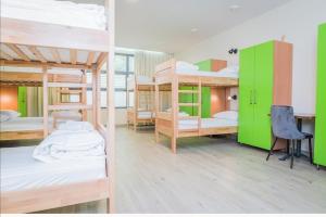 Ліжко або ліжка в номері AI HOSTEL