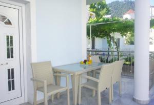 Balkón alebo terasa v ubytovaní Villa Romantika
