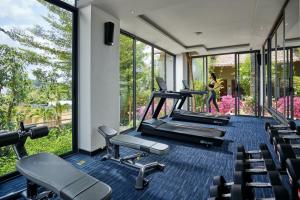 Phòng/tiện nghi tập thể dục tại M Village Tropical Phu Quoc