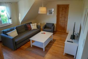 Posezení v ubytování Ferienwohnung Woelfel