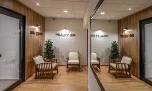 Posezení v ubytování Rosamar & Spa 4*s