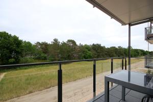 Ein Balkon oder eine Terrasse in der Unterkunft Meersinfonie Binzprora by Rujana