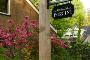 Zahrada ubytování B&B Porcini
