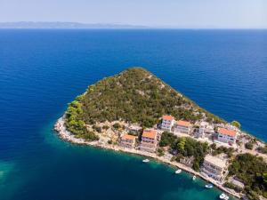 wyspa na środku oceanu w obiekcie Apartments Graciela w mieście Lastovo