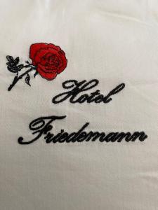 Majutusasutuses Hotel Friedemann olev sertifikaat, autasu, silt või muu dokument