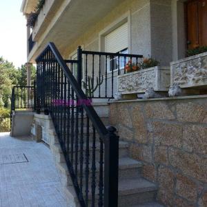Balkón nebo terasa v ubytování Apartamento fontiñas Sanxenxo montalvo