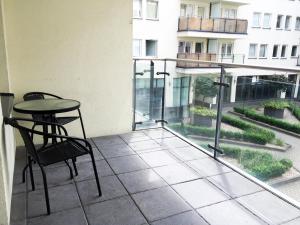 Balkón nebo terasa v ubytování Apartamenty TOP Garbary