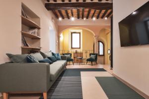 Posezení v ubytování Drogheria e Locanda Franci