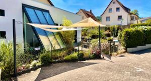 Zahrada ubytování Tiny Apartment LIVE-IN Wertheim am Main