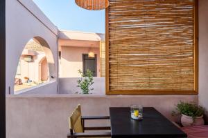 Balkón alebo terasa v ubytovaní Paradisio Baby & Kinder Hotel