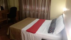 Postel nebo postele na pokoji v ubytování Hotel Chopin