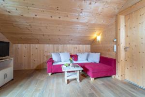 Posezení v ubytování Forsthaus Schoppernau