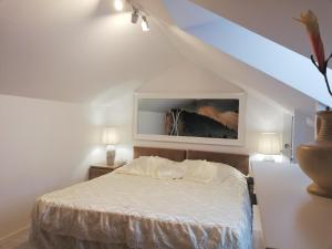 Posteľ alebo postele v izbe v ubytovaní Apartament K2