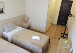 Letto o letti in una camera di Hotel Lopota Gate
