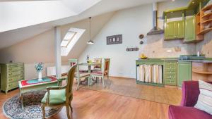 Kuchyňa alebo kuchynka v ubytovaní Apartamenty Kurort