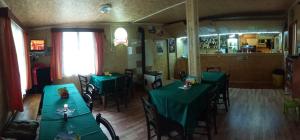 Restaurace v ubytování Chatka Agawa "nová" v areálu Koupaliště Bystré v Orlických horách