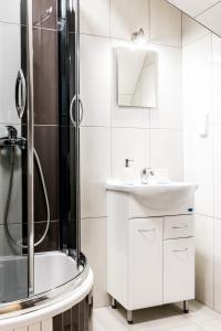 Kúpeľňa v ubytovaní Apartamenty "Zielony Zakątek" Olcza Zakopane