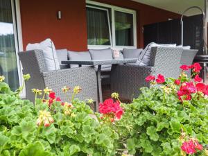 Zahrada ubytování Apartment Dahoam