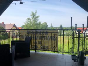 Balkón nebo terasa v ubytování Apartamenty Jarzębinowa 17