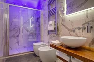 Koupelna v ubytování SM Vatican Relais B&B