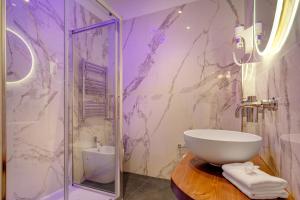 Koupelna v ubytování SM Vatican Relais B&B